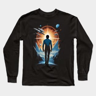 spock space Long Sleeve T-Shirt